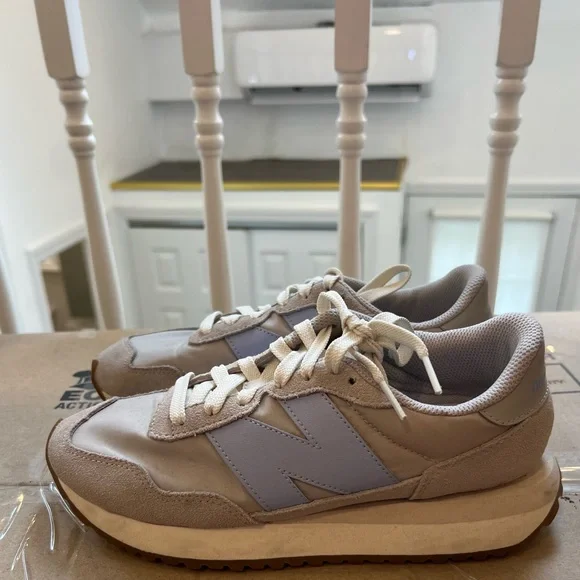 New Balance Men\'s Athletic Shoes - Beige and Gray s-l400.jpg main image 3